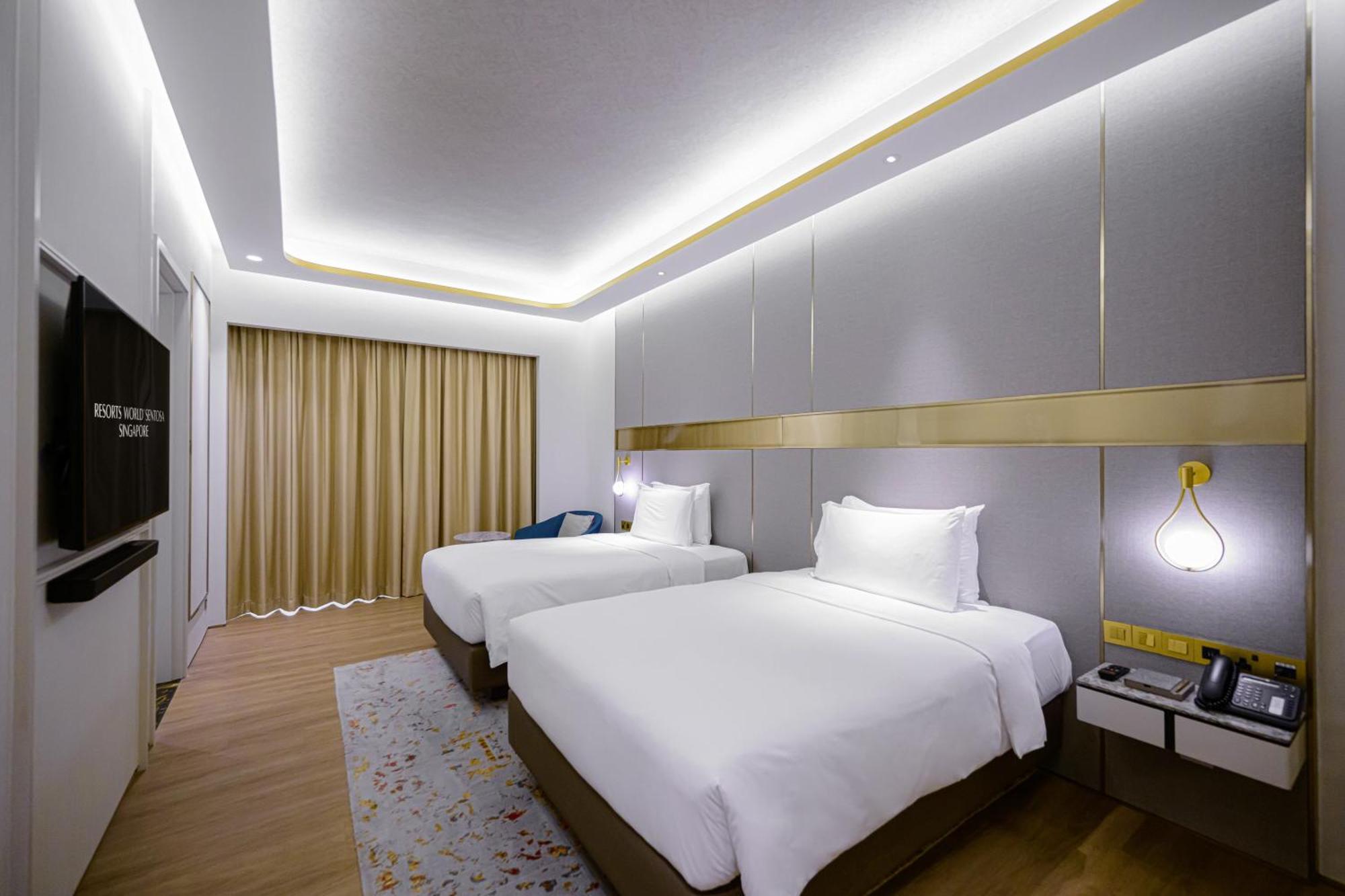 Resorts World Sentosa - Crockfords Tower Singapour Extérieur photo