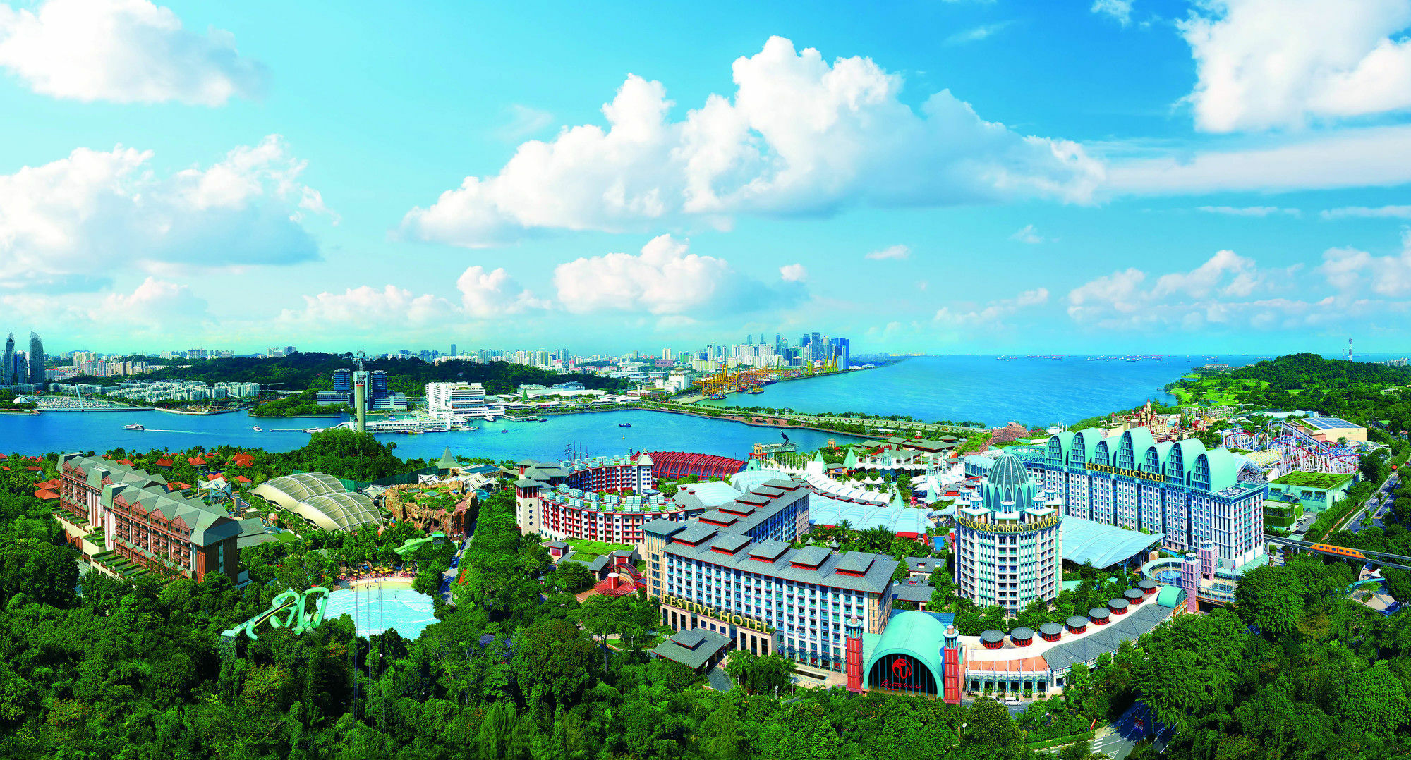 Resorts World Sentosa - Crockfords Tower Singapour Extérieur photo